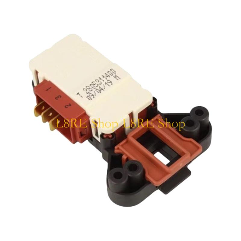 

L8RE Washer Dryer Door Lock Switches Replacement Part Heavy Duty ABS Texture Safety Lock Mechanism for Top Load Models