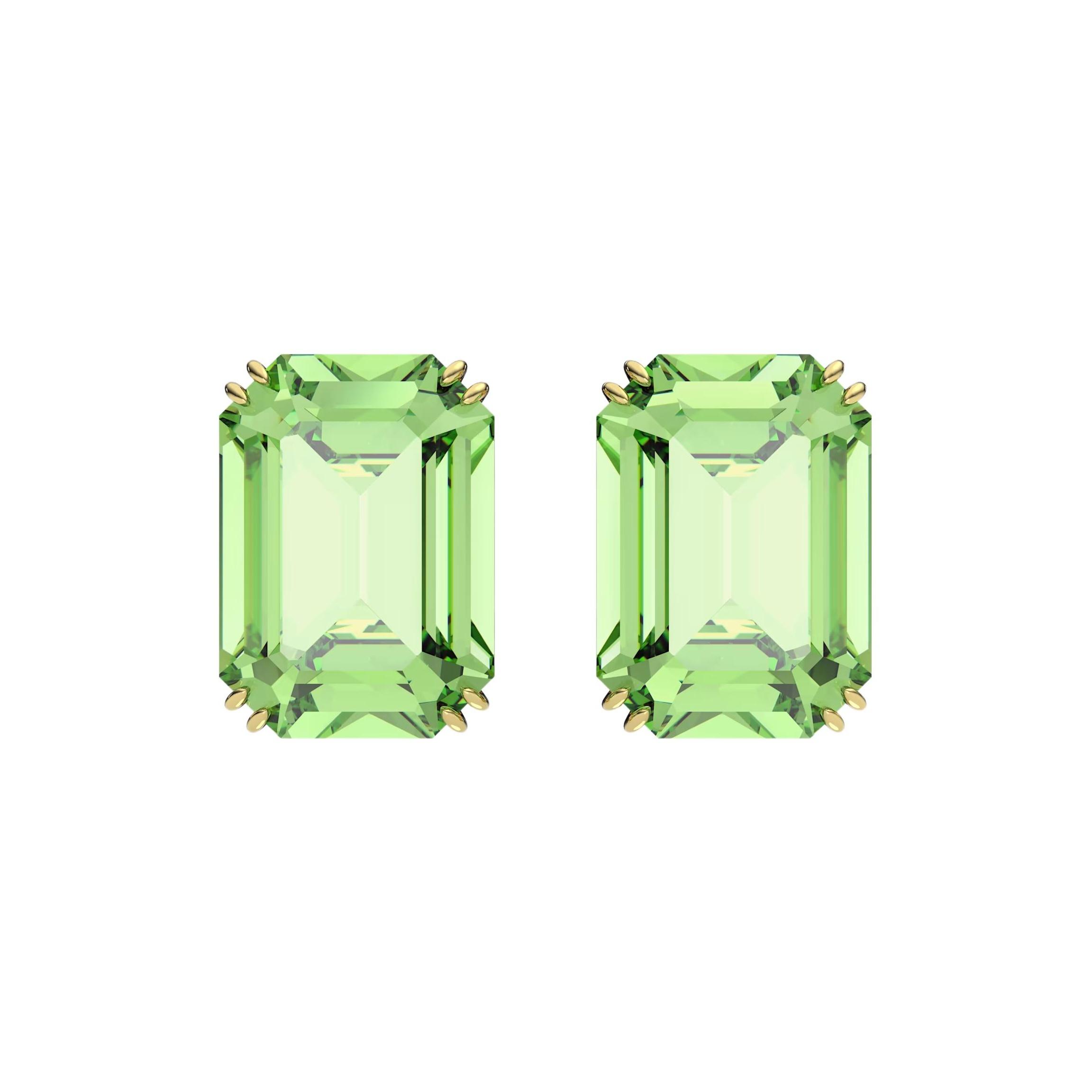 Swarovski Millenia Octagonal Cut Crystal Earrings Women earrings 5638489 Box (Random Color)