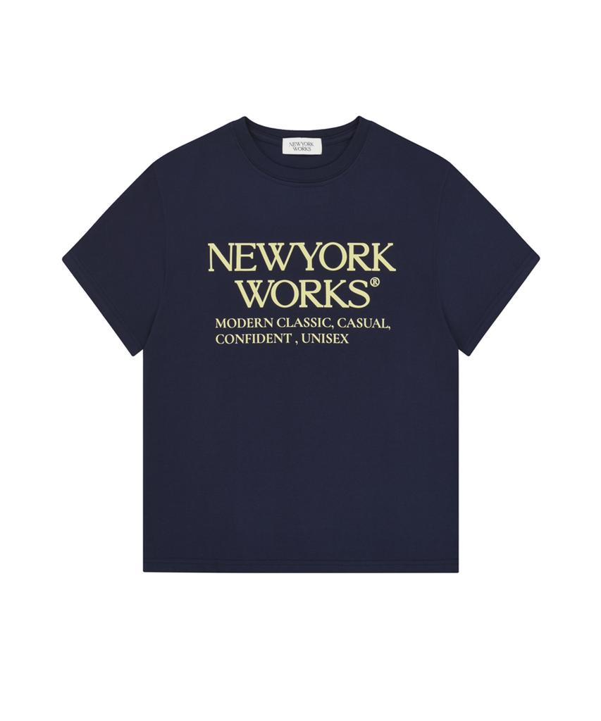 Nyuyogwogseu Unisex Oversized T-Shirt_ Navy