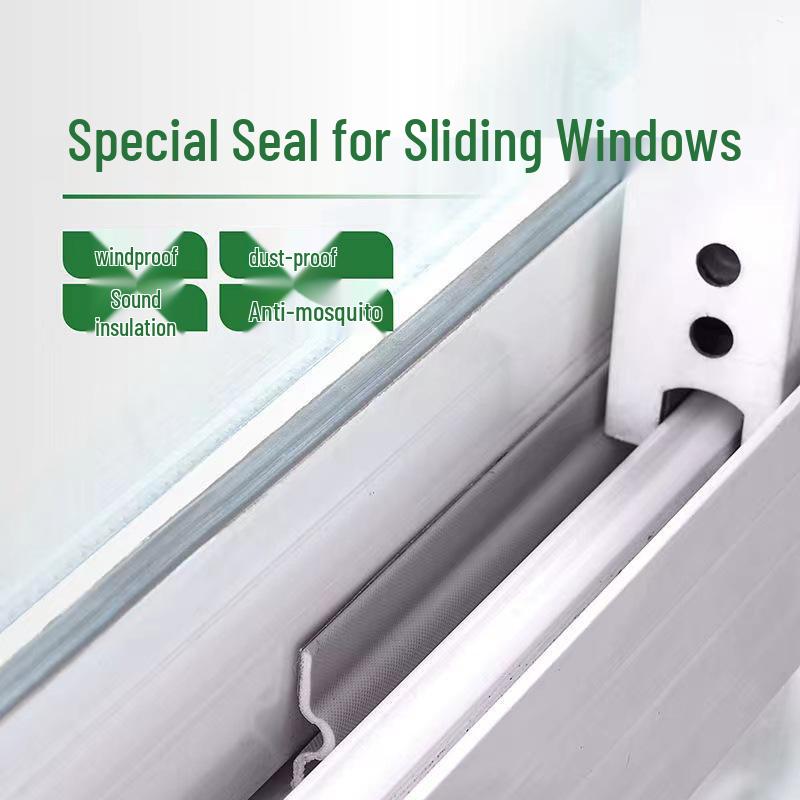

Self-Adhesive Soundproof Anti-Theft Door & Window Seal Strip White 5m (select quantity)