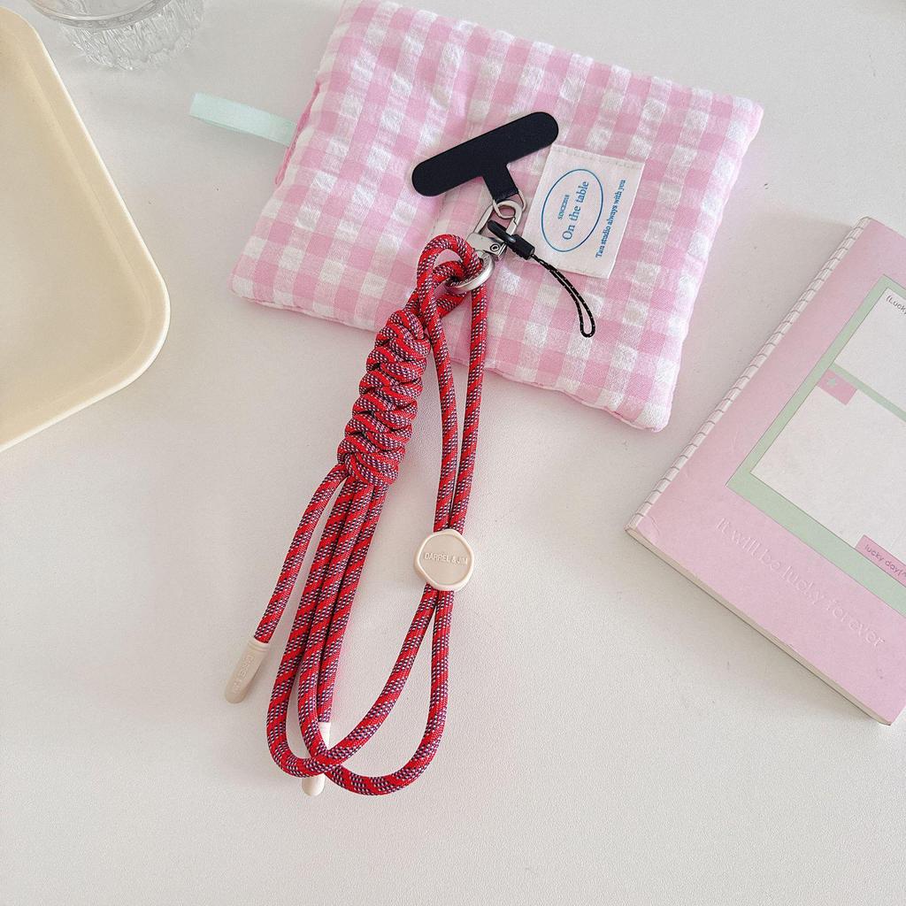Complex Woven Wrist Strap with Metal Buckle - Anti-lost Phone Lanyard