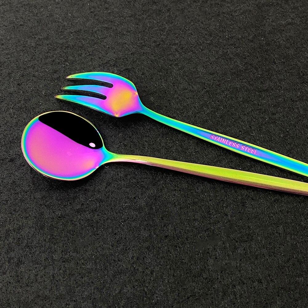 5Pcs Dinnerware Set White Gold Cutlery Set Stainless Steel Golden Cutlery Tableware Set Western Spoon Fork Knife Flatware Set