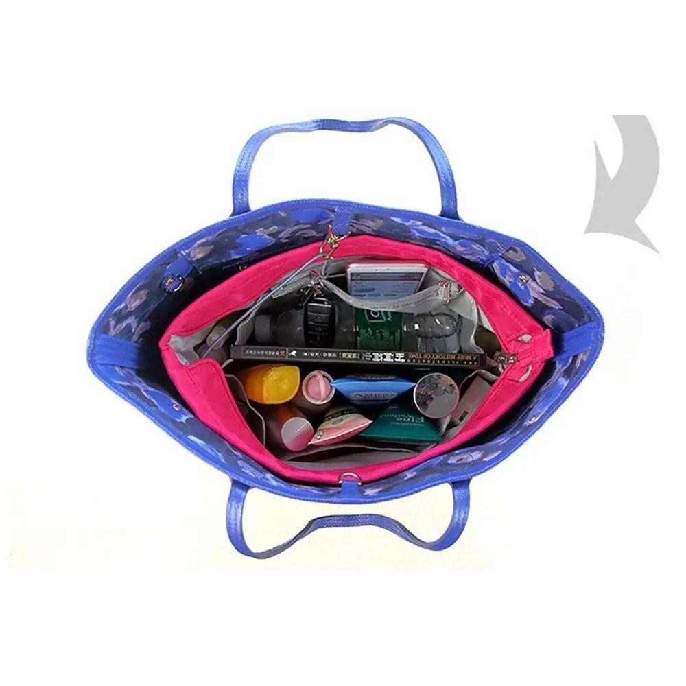 Storage Bags Insert Bag Cosmetic Organizer Inner Bag Portable Multi-Pocket Handbag  Women