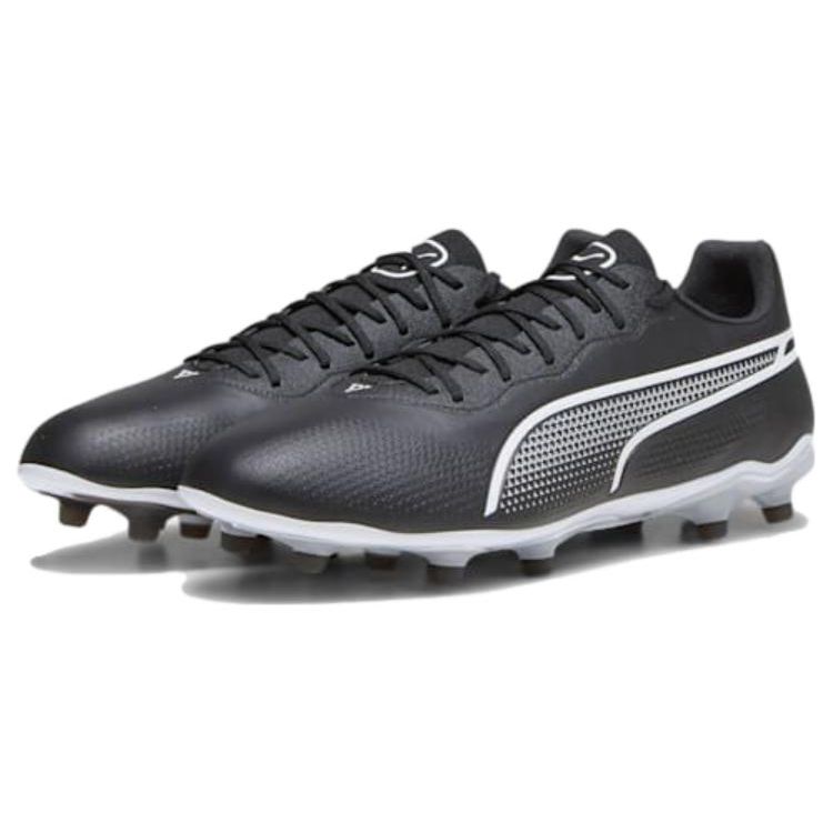 Puma King Pro FG AG Eclipse Pack Men Sneakers Black White 107566-01