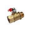 Manual Copper Ball Valve Switch for High Pressure Plunger Pump for Agricultural Sprayer Thread Options Compact