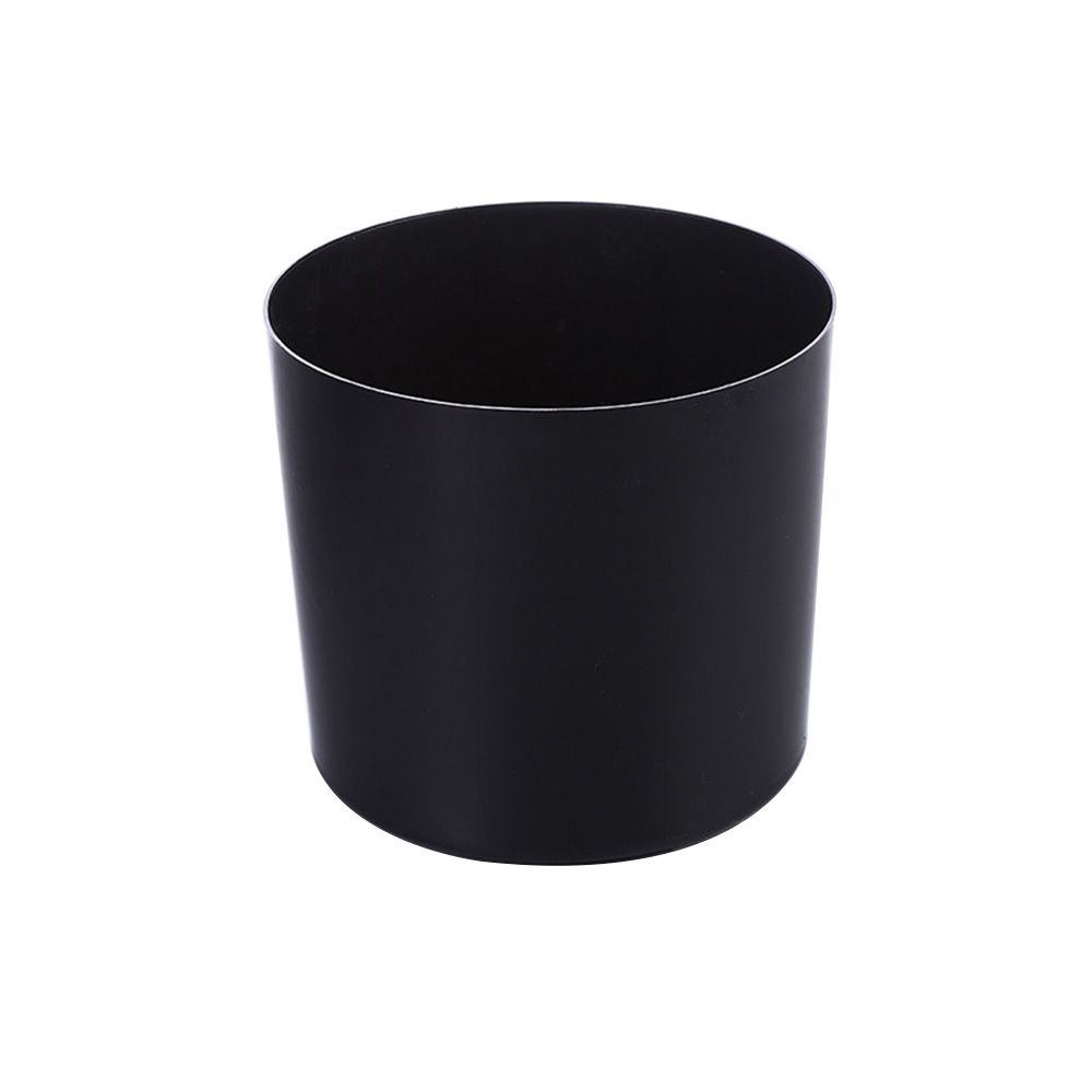 Kompakter schwarzer Pflanzenbehälter Sukkulentenbox Pflanztopf Blumentöpfe Pflanzgefäß