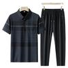 Summer 2024 Father's Day Polo Set for Middle-Aged Men - Short-Sleeve Sportswear for Dad (50-60 Years)