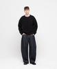 CHAMBROS Round Neck Hazzi Oversized Knit [Black]