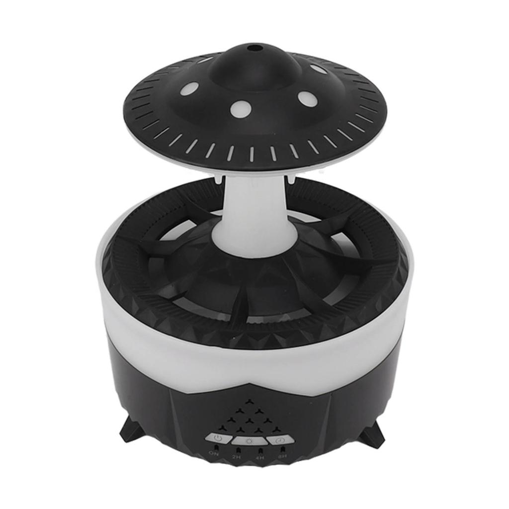 UFO Raindrop Humidifier with Colorful Lights Remote Control Timing Humidifier Aroma Humidifier 100‑240V