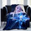 1pc, Elsa Frozen II Magic Star Blanket Home Decor, Couch Throw, Outdoor Blanket, Gift for All Occasions, Flannel Coverlet, Perfect for Bed
