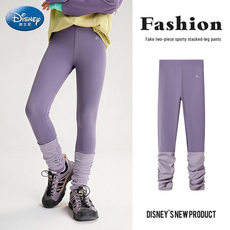 Disney Girls  Spring Sports Leggings 130 фиолетовый