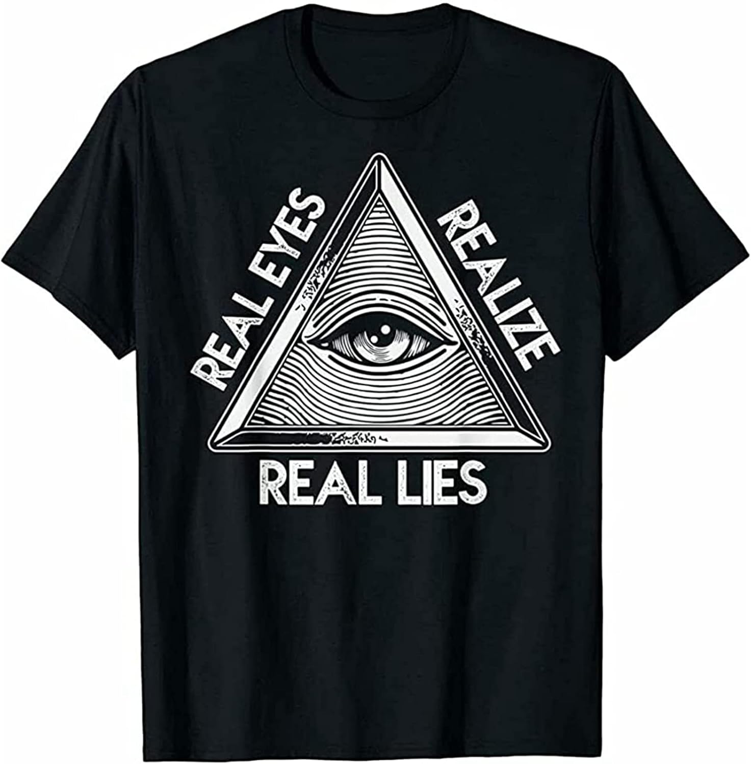 Men s Realize Real Lie Illuminati Truth Secret Patriot Conspiracy S чёрный