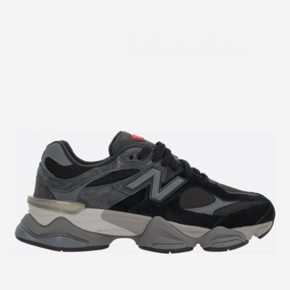 

New Balance Black Dark Grey Reflective Low Top Sneakers U9060blk US8.5