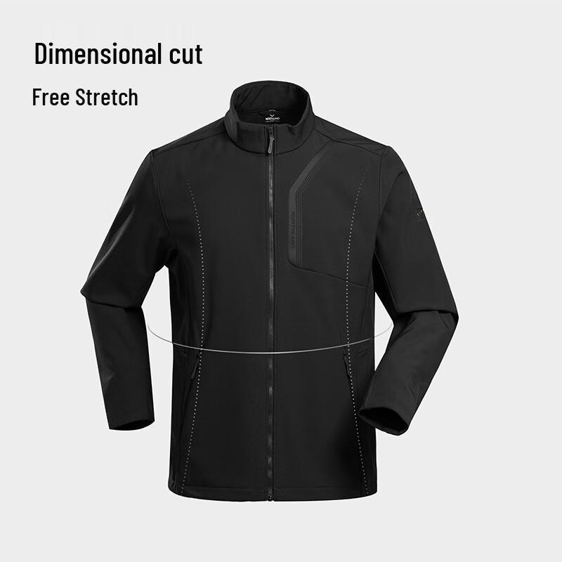 Northland Men's Fleece Softshell Jacket