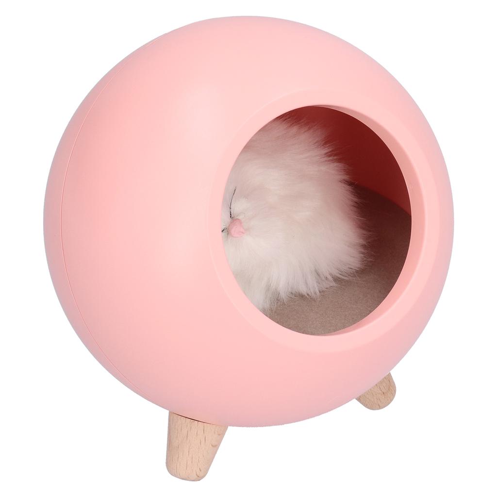 Cute Cat Touch Led Night Light with USB Cable Rechargeable Touch Dimming Cat House LED Night Light