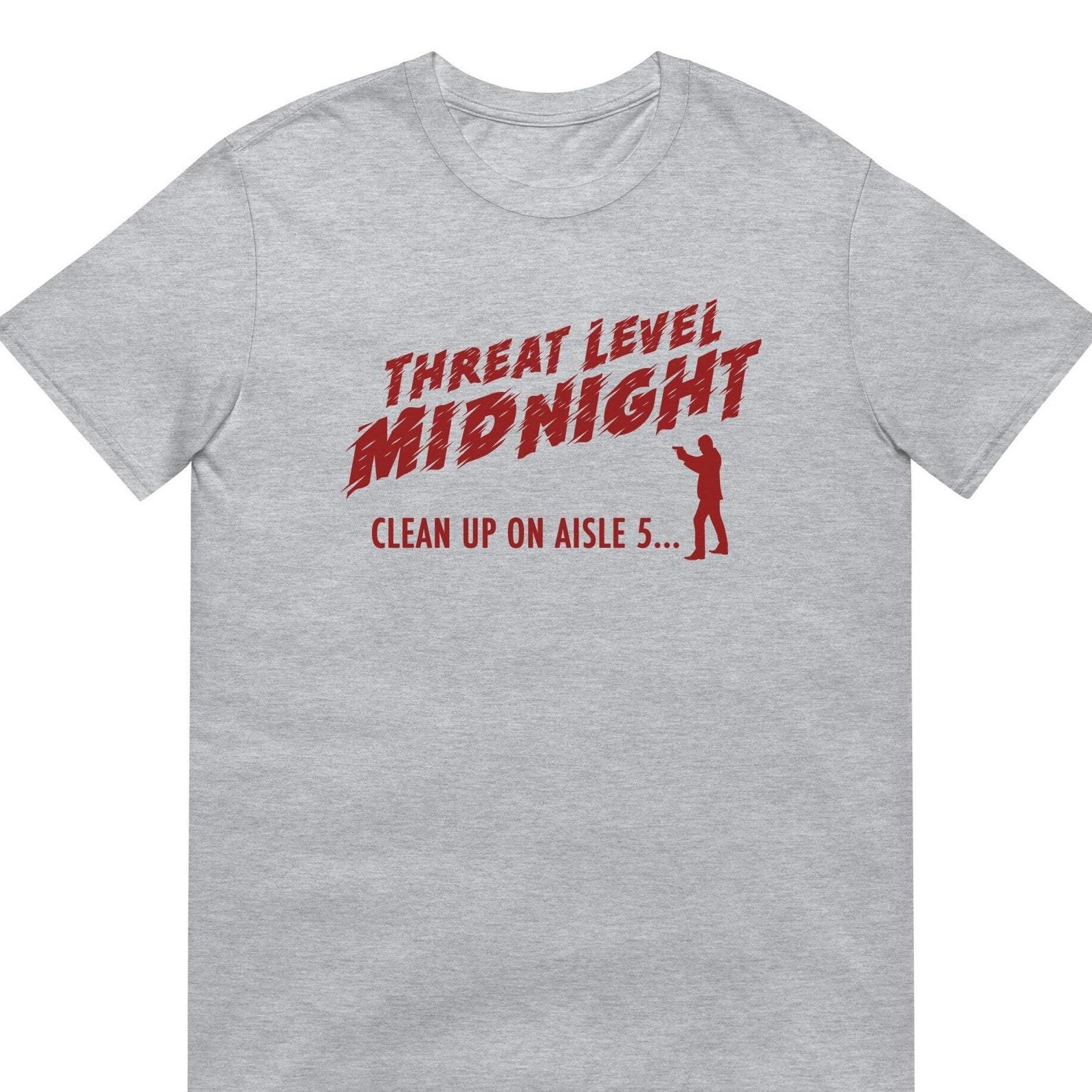 Threat Level Midnight T-Shirt: The Office Inspired Michael Scarn Tee, Unisex Tee M
