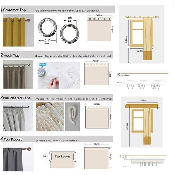 Basic Rod Pocket Sheer Voile Window Curtain Panels White One 1pc for Kitchen Bedroom Children's Room Living Room Decoration
