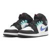 Air Jordan 1 Mid SE GS Formula 23 Pack Kids Sneakers Black White Hyper-Jade FQ8095-001