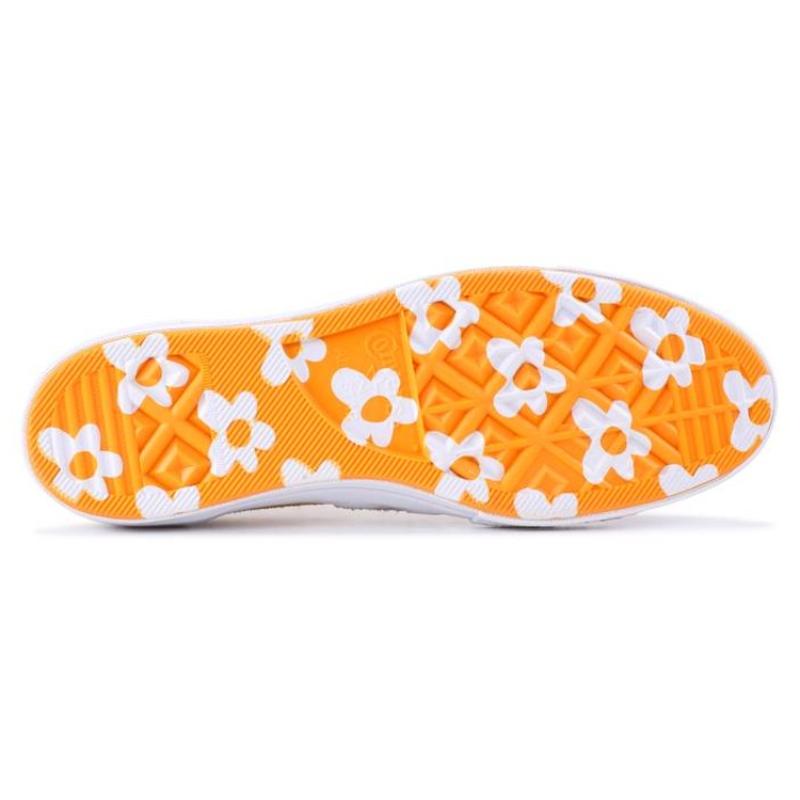 Golf Le Fleur* X Converse One Star Ox Small Flower Non-slip Lightweight Low-top Skate Shoes Unisex Yellow