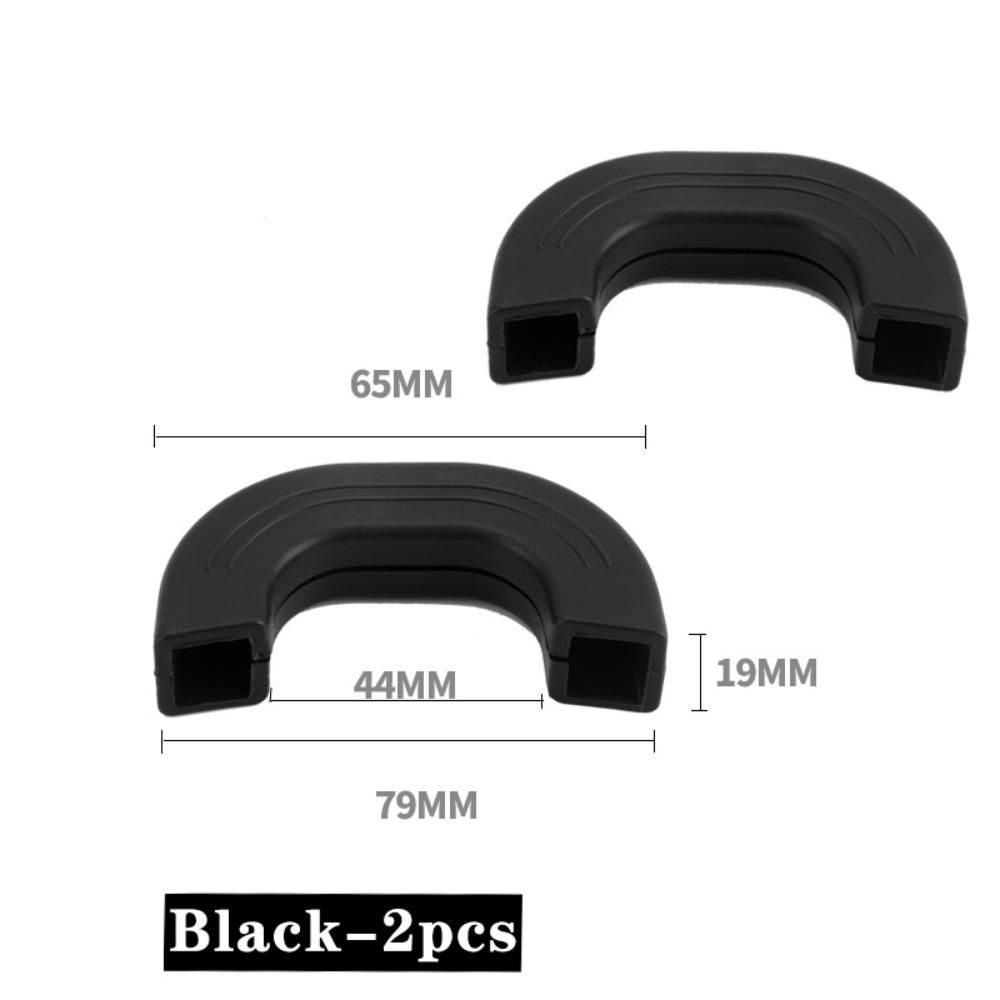 2pcs Silicone Pot Handle Cover Anti-Scald Non-Slip Pot Handle Grip Cover Pot Handle Grip Sleeve Frying Cast Iron Skillet Pan