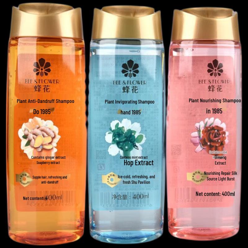 

Bee & Flower Anti-Dandruff Shampoo Collection