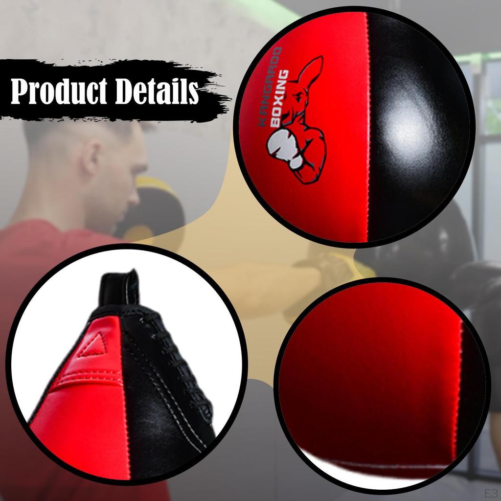 And High Punching Bag for Home Boxing Training Hand-eye Coordination. Ideal The Gym.