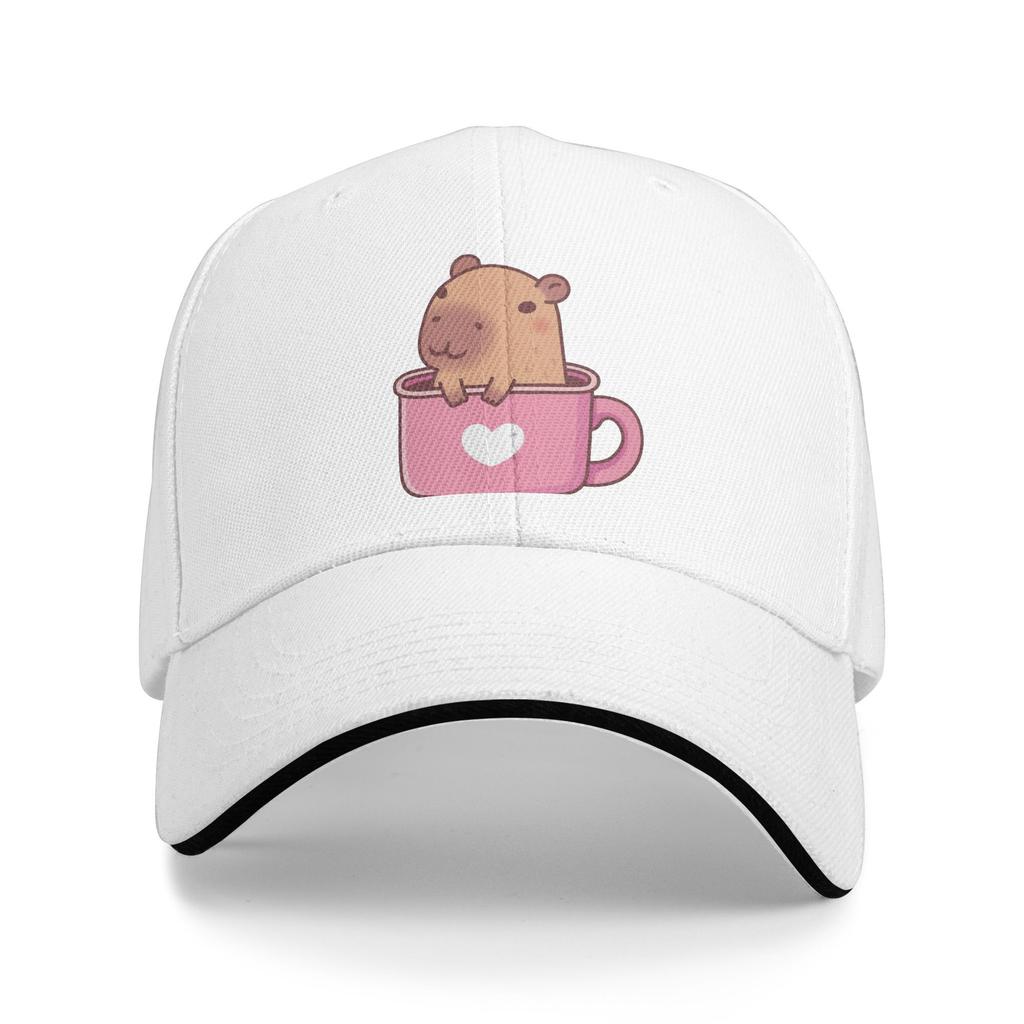 Kapybara   Keps Baseballkeps Var Cappy Trendig Truckerkeps Sommar Unisex Unisex Utomhus Sport Snapbackkeps