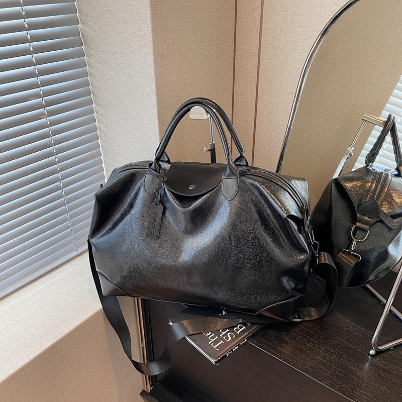 

Нишевая портативная дорожная сумка для ближних поездок, сумка-мессенджер, дорожная сумка для хранения большой вместимости, дорожная сумка, сумка для фитнеса. чёрный