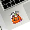 50 Pcs Cute Halloween Cartoon Stickers Ghost Pumpkin Black Cat Funny Waterproof Vinyl Decals For Journal Laptop Phone Case Gift