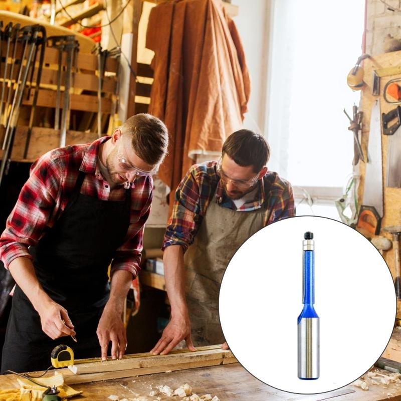 Flush Trim Router Bit Woodworking Milling Cutter for Wood Bearing Bit Trimming Router Bits Milling Accessories