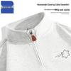 Jeanswest Men's Half-Zip Stand Collar Sweatshirt T1012