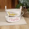 DIY Personalized Cotton Rope Storage Basket for Toys & Cosmetics