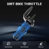 Dirt Bike Throttle Tube Handle Twister for CRF250R 2004-2014 CRF450R 2002-2014 CRF250X CRF450X 2004-2014 Black