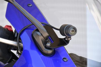 MITSUBA (Mitsuba Sankowa) EDR Cowl Camera Mount 2 - Fits Faired Motorcycles Such As Supersport Bikes - Made In Japan - EDR-P12