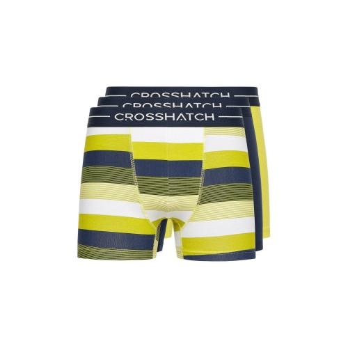 Crosshatch Pánské boxerky Avocet (Balení po 3)