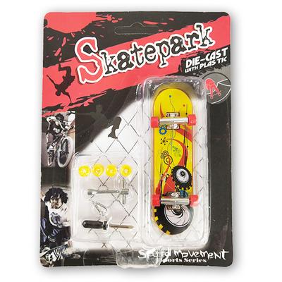 Alloy Stand FingerBoard Mini Finger Board with Retail Box Skate Trucks Finger Skateboard for Kid Toy