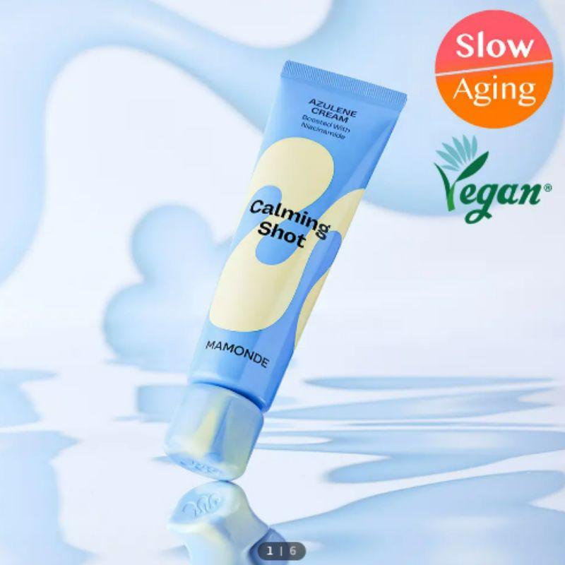 Mamonde Calming Shot Azulene Cream 60ml Set