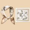 Literary small floral summer 100%  mulberry silk shawl age-reducing fashion neck protection professional scarf