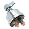 Interruttore di Batteria Disconnessione Interruttore di Taglio con Manopola per Camion Yacht SUV Caravan