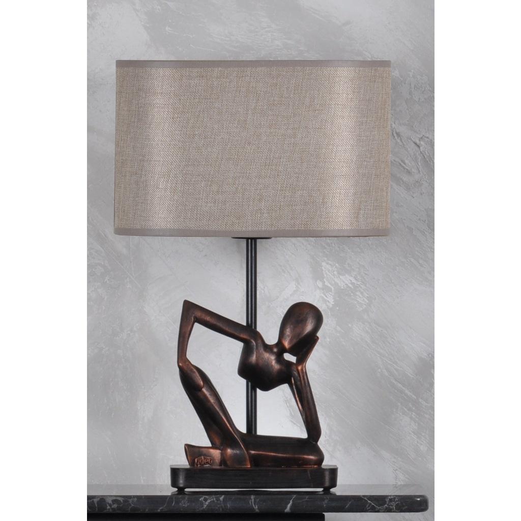 

Абажур человека современного дизайна медный/золотистый