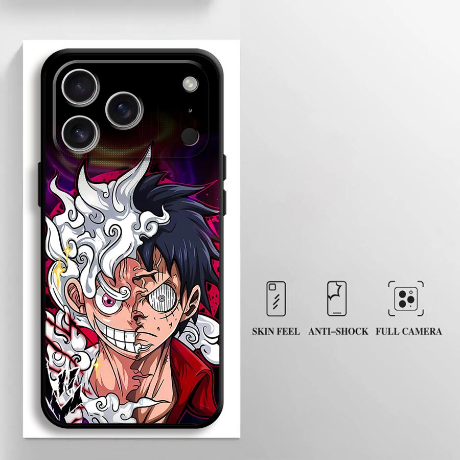 

Аниме Чехол OneS P-ieceS для iPhone 17 Pro Max Air 13 Mini 15 Plus 16 14 7 8 11 XS XR SE 12 Funda Чехол для телефона iPhone 12