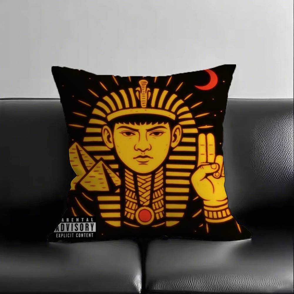 

1pc V-Victor M-MendivilS Pillow Case Square Bedroom Sofa Leisure Comfort Cushion Car Living Room Home Decoration 16x16Inch