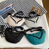 Stylish Minimalist Commuter Shoulder Bag For Women With Soft Fabric And Trendy Design