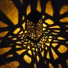 Tomshine DC2V Solar Powered Energy LEDs Lawn Lamp Hollow Pattern Design Lighting Sensor Decorative