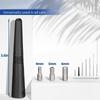 1 Set Autoantenne Mini Kurz Fahrzeugzubehör Starkes Radio Dachmontage Fm Am Dab Schwarz 9cm Länge Auto Universal Mit Schrauben