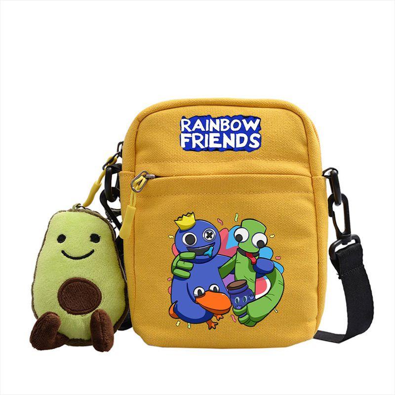 Cute Roblox Rainbow Friends Shoulder Bag For Kids Lightweight And Durable