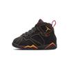 Детские кроссовки Air 7 Retro TD Citrus 2022 Черный/Красный DJ2776-081