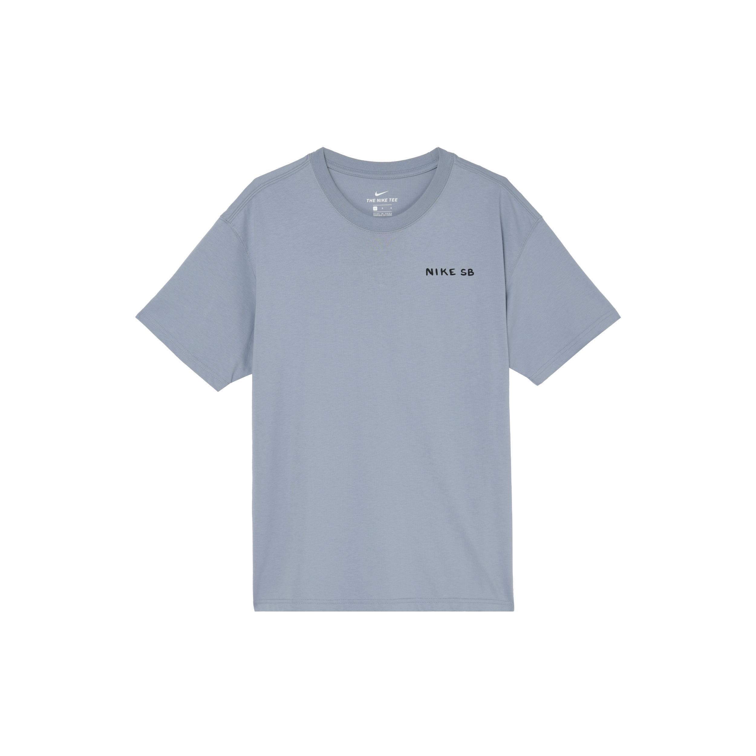 

New Nike T Shirt Men s Slate Board Blue DD1305-493 M