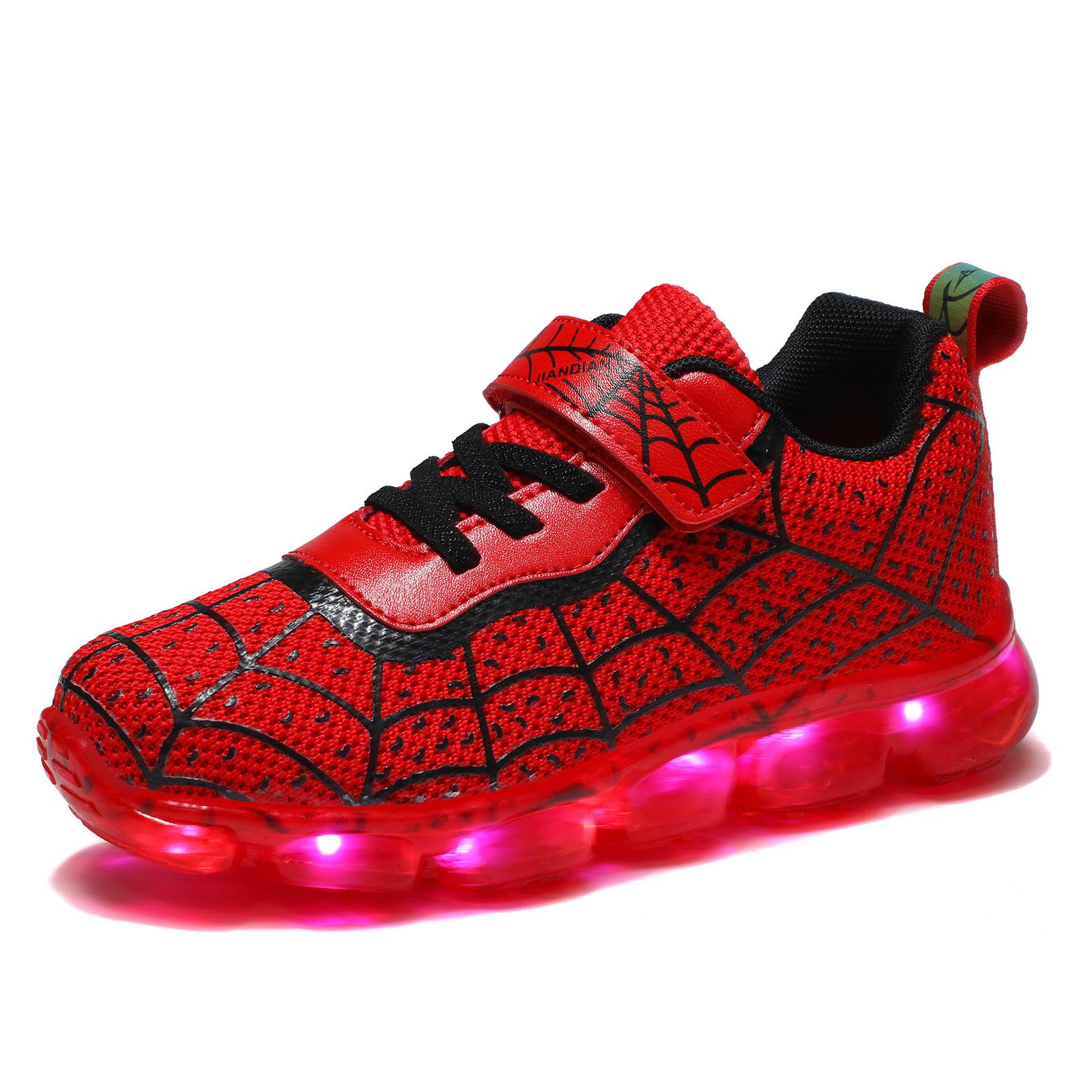 Nieuwe LED Licht Schoenen Opladen Marquee Jongens en Meisjes Lichtgevend Klasgenoten Sportschoenen Trendy Schoenen 34