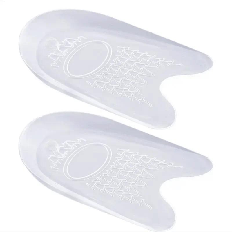 Fascite Plantare Gel di Silicone Talloniere Ammortizzanti Talloniere per Dolore Tallone Speroni Calcaneari Sollievo dal Dolore Tallone Cuscinetto per Piede Solette per Scarpe